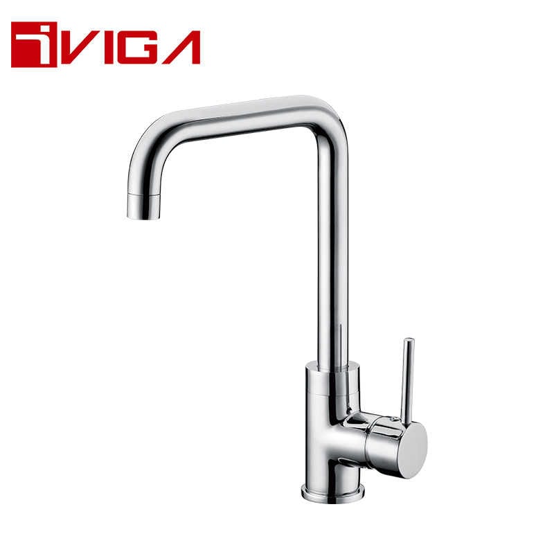 132000CH Kitchen Faucet - Brushed gold, Sensor, Chrome, Black stainless kitchen faucet - 1