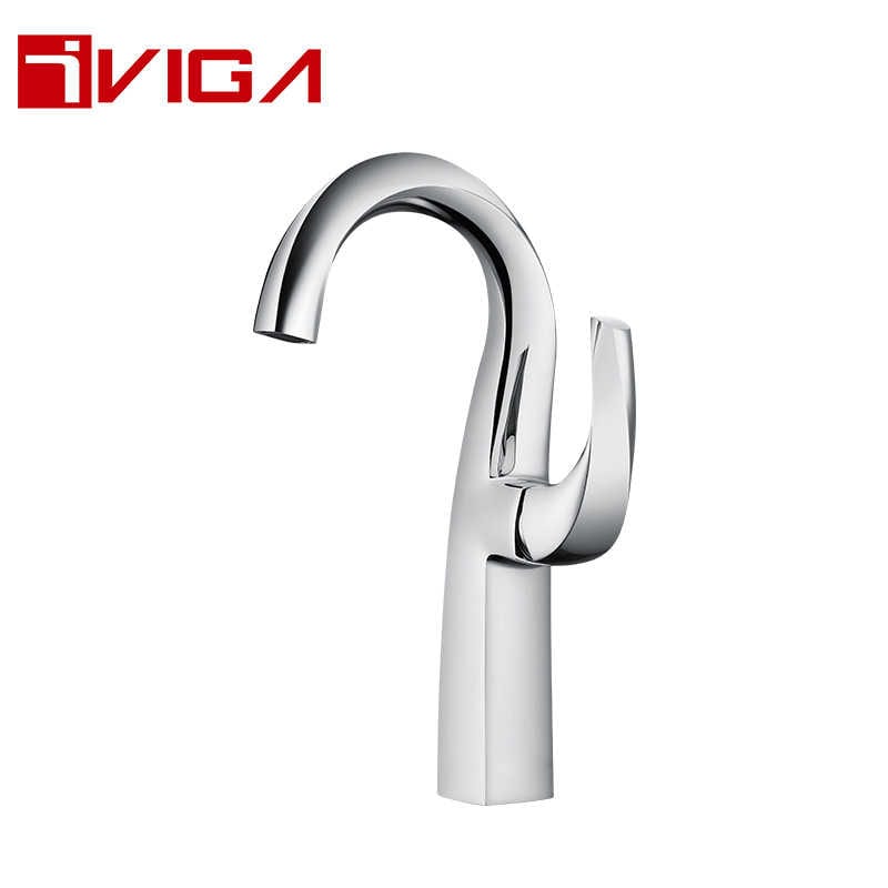 801200CH Swan Design Patent Countertop Basin Faucet - Basin Faucets - 1