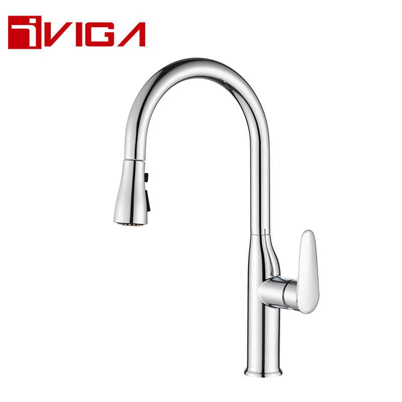 42211201CH Pull-Down Faucet with Two Functions Spray Head