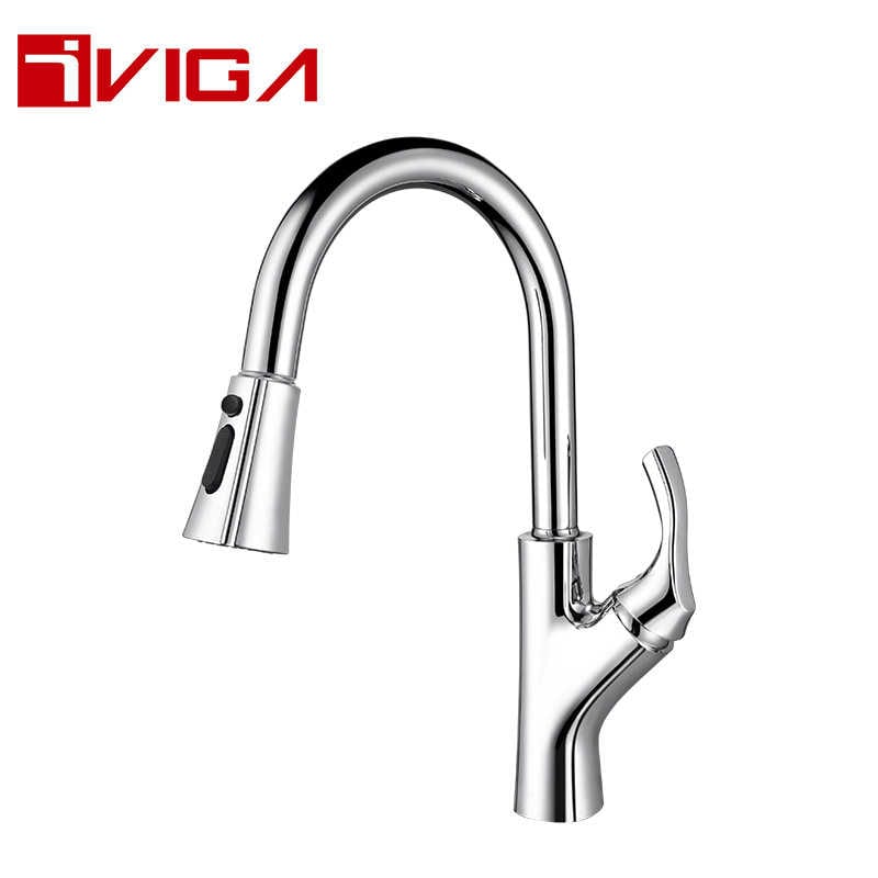Pull-Down Kitchen Faucet 42211601CH with On/Off Touch Activation