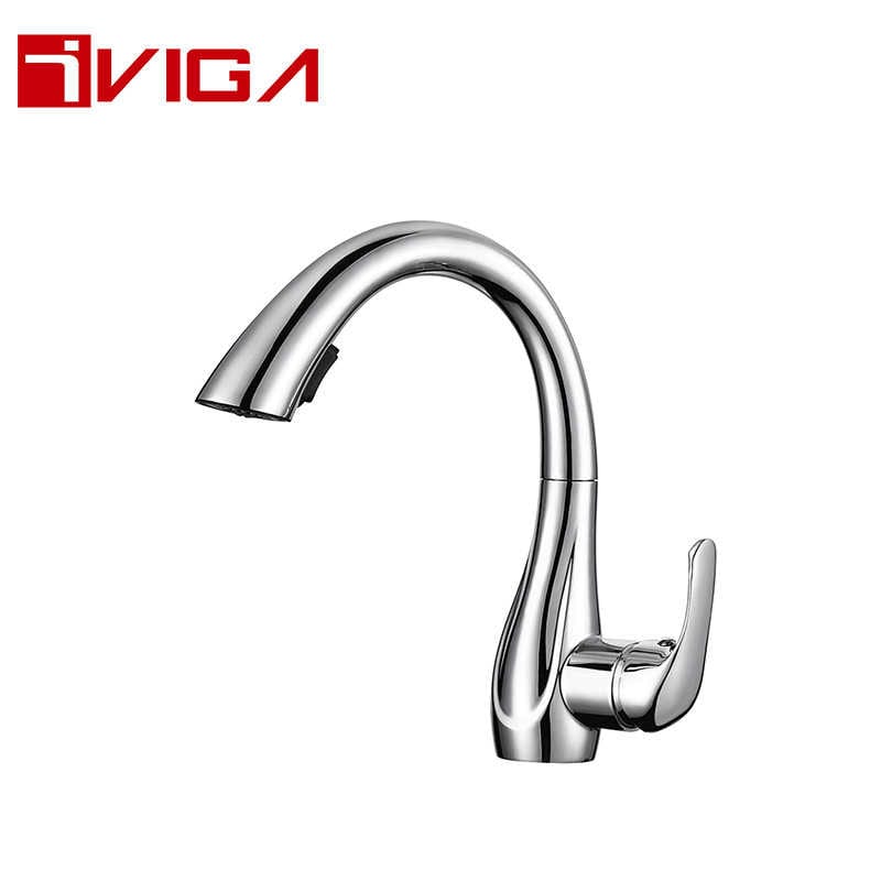 One-Handle Pulldown Kitchen Faucet 42212501CH