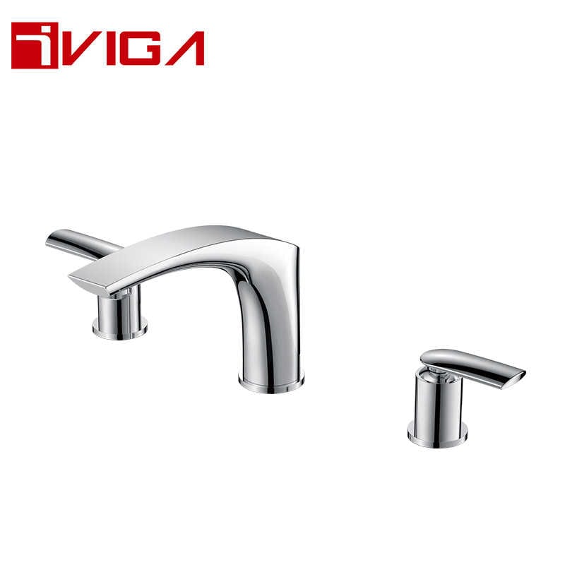764300CH 3-hole Deck Mounted Basin Faucet