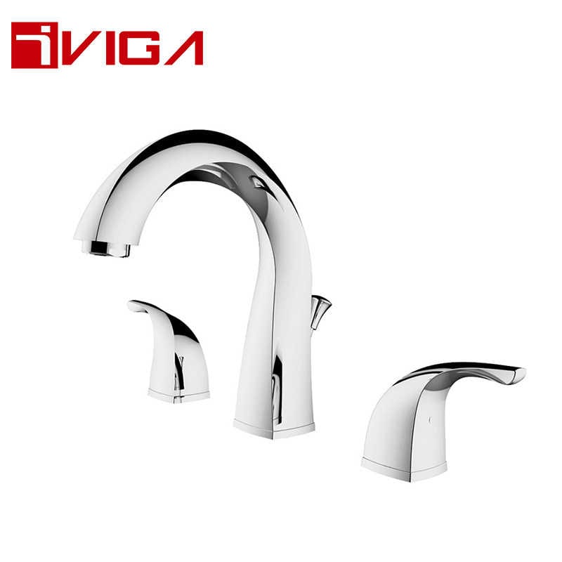 804300CH Deck mounted 3-hole basin Faucet