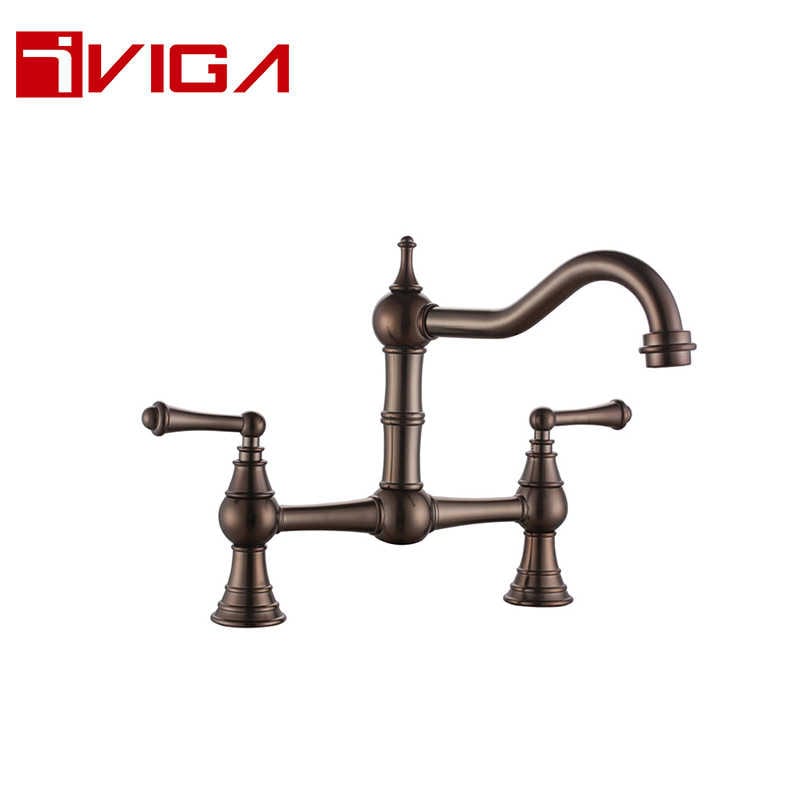 Two-Handle High Arc Kitchen Faucet 99210501BB