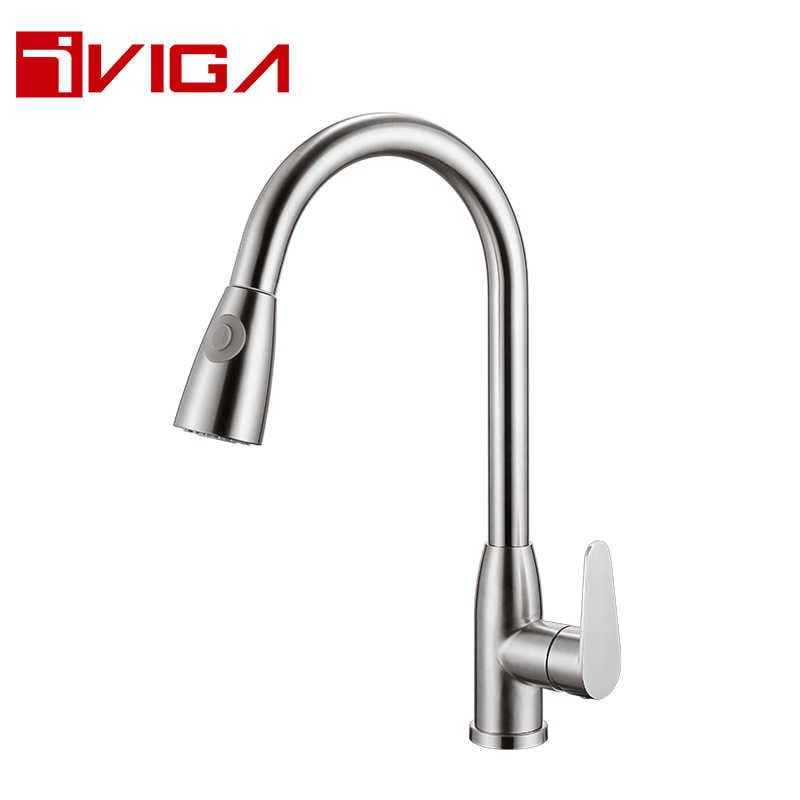 One-Handle High Arc Pulldown Kitchen Faucet 42221201BN