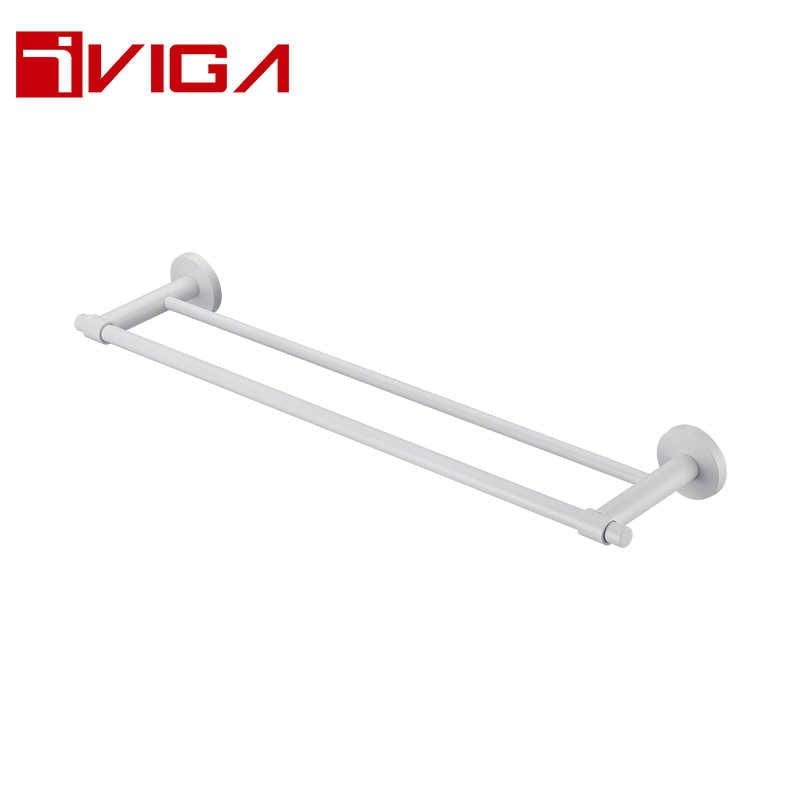 480810YW Shower Room Double Towel Bar