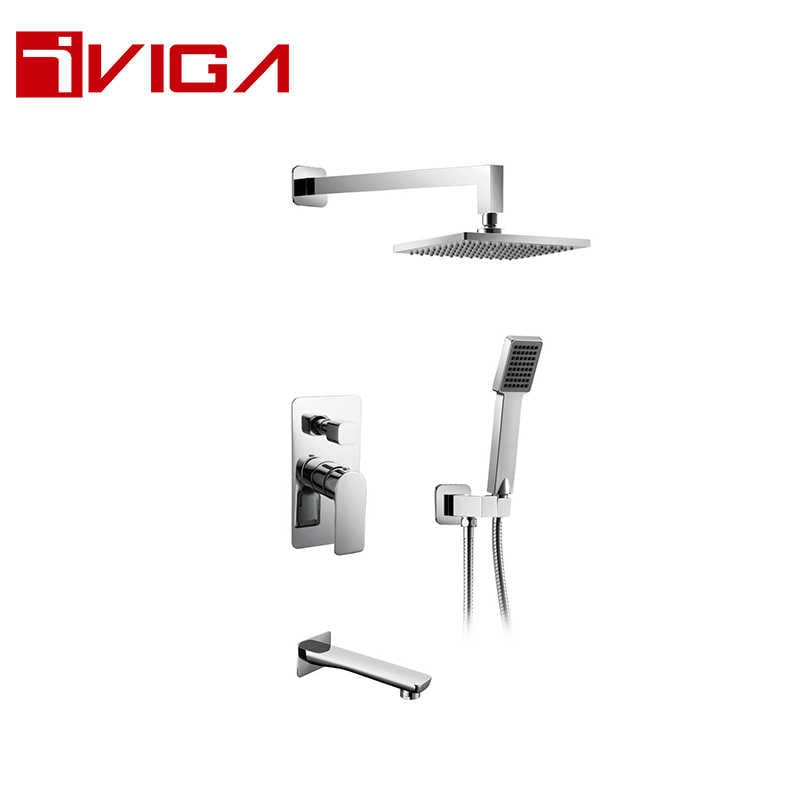 567300CH Concealed upc shower faucet with hand shower