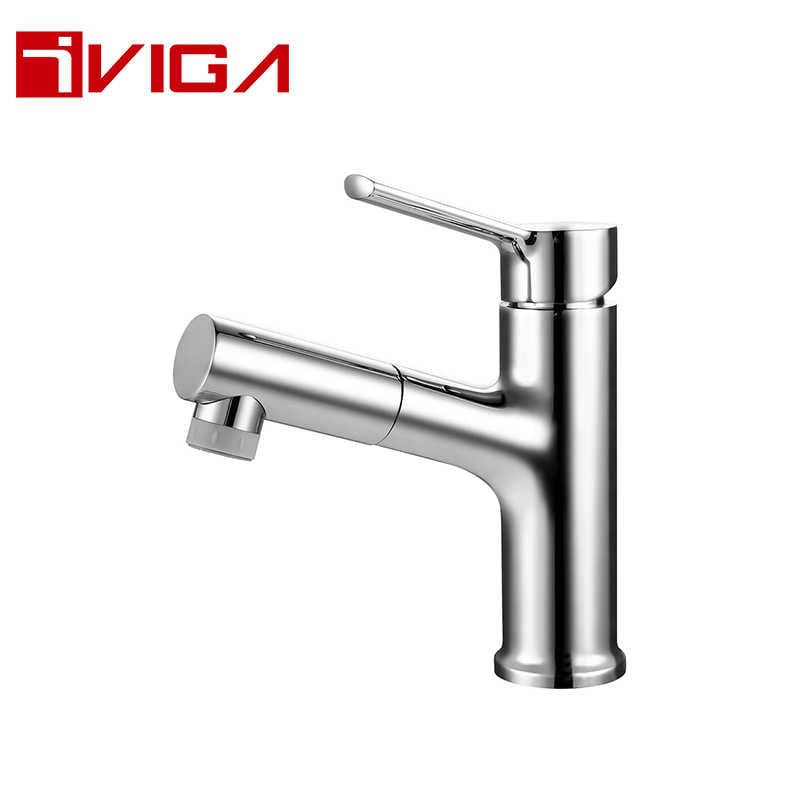 99112301CH Single Lever Pull Out Basin Faucet