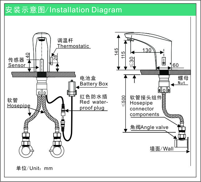 The Step On How To Install A Sensor Faucet iVIGA Tap Factory Supplier