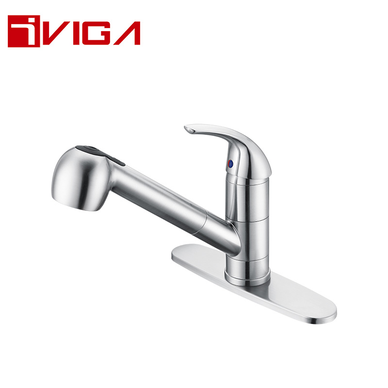 Long spout reach kitchen faucet with 2 functions sprayer - Blog - 1