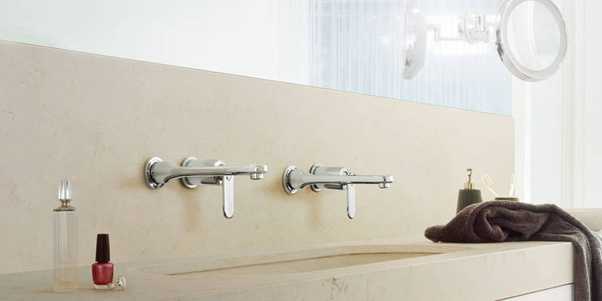 Hometriangle Design Tips. Easy To Clean Bathroom And Types Of Wall-Mounted Faucets - Blog - 15