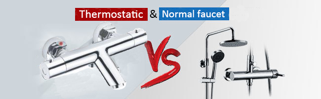 The Different Of Shower Faucet And Thermostatic Shower Faucet - News - 1