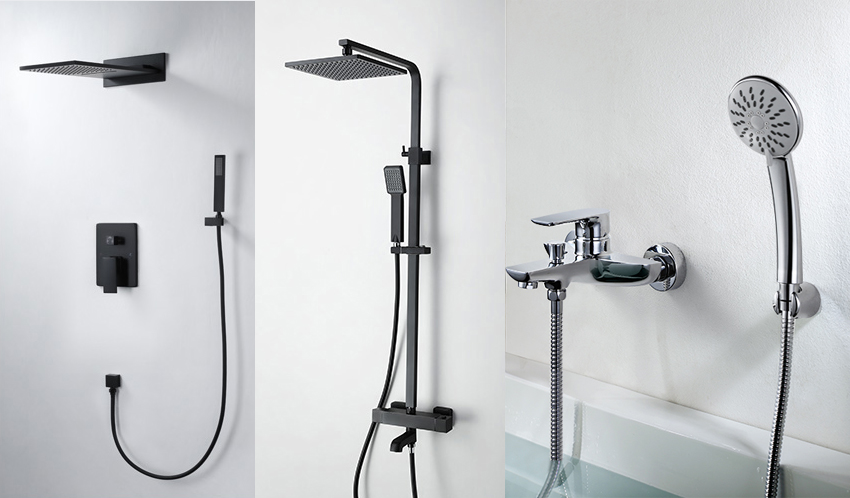 The Different of Concealed And Exposed Bathroom Shower