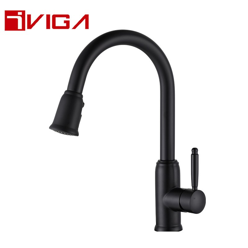 Stainless Steel Kitchen Tap Black 42210402DB