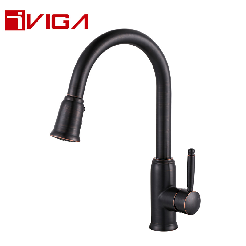 Kitchen Faucet with Pull Down Sprayer,Oil Rubbed Bronze,42210402ORB