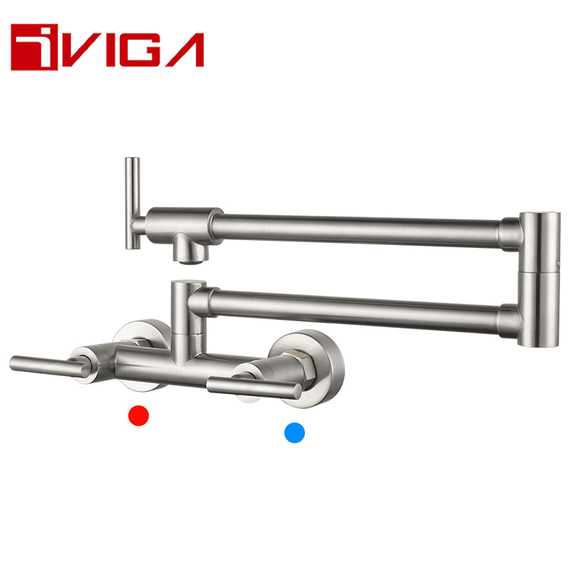 42213001DB Solid Brass Kitchen Folding Stove Faucet