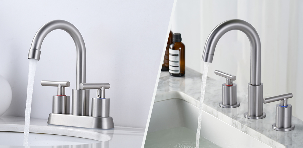 4 Inch Centerset Faucets vs 8 Inch Widespread Faucets : Which Style Is Right for Your Bathroom?