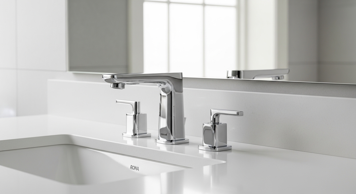 widespread faucet rona