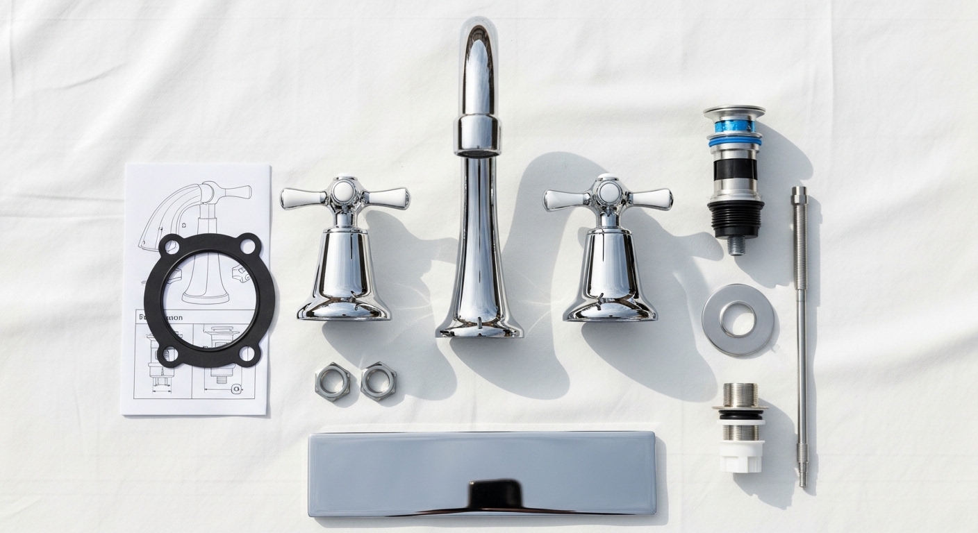 dover centerset bath faucet installation instructions