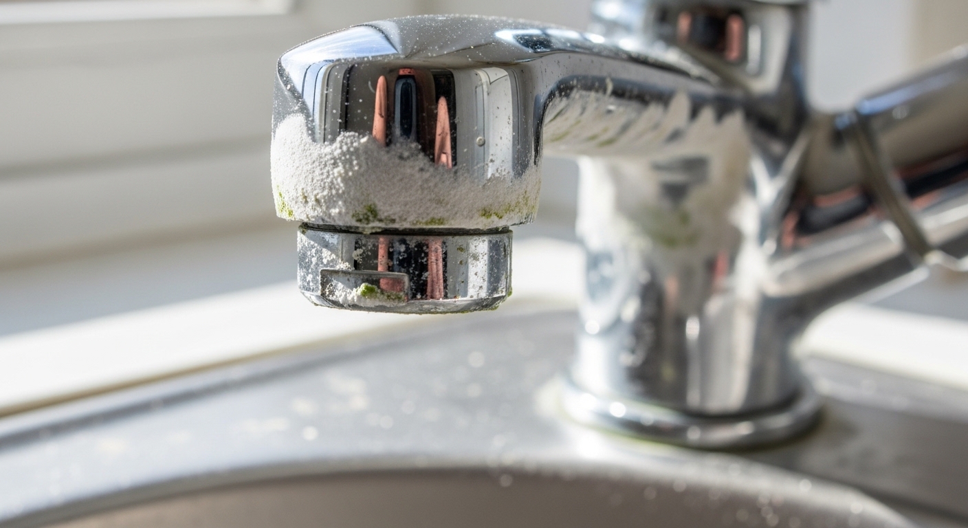 hard water cleaner for faucet