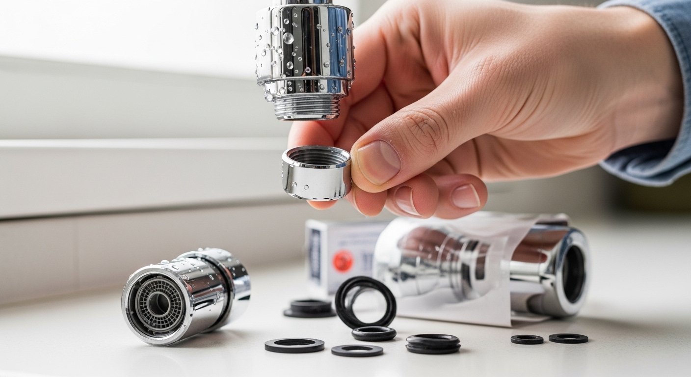 faucet adapter with sprayer