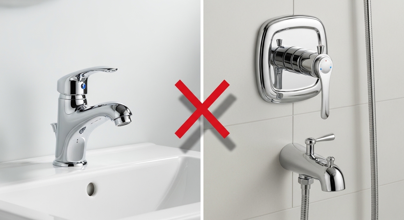 how to change a bathroom faucet for shower