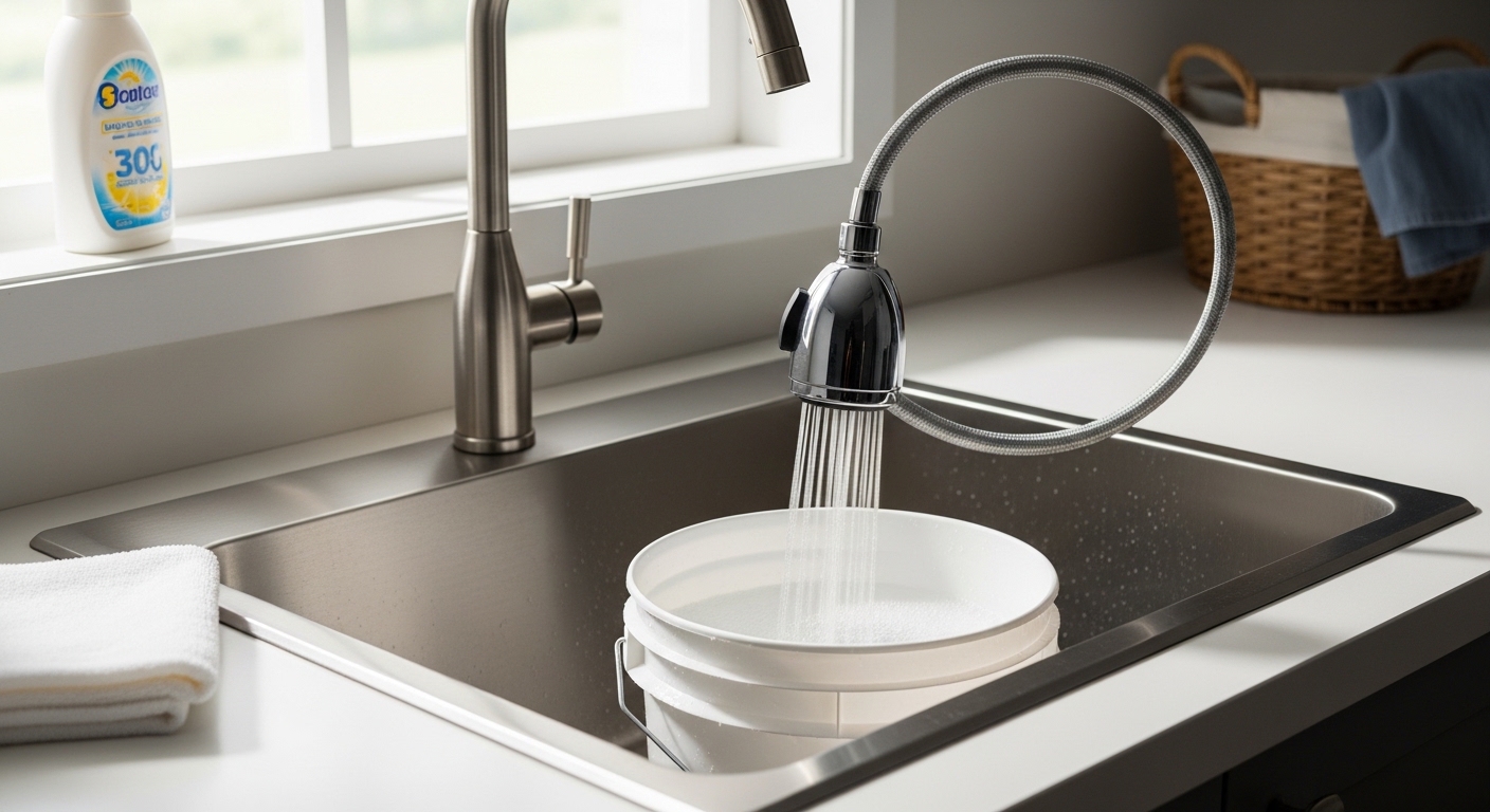 laundry faucet sprayer attachment