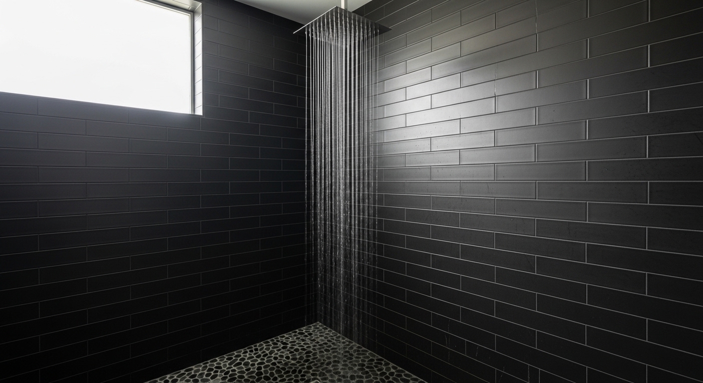 rainfall shower head square