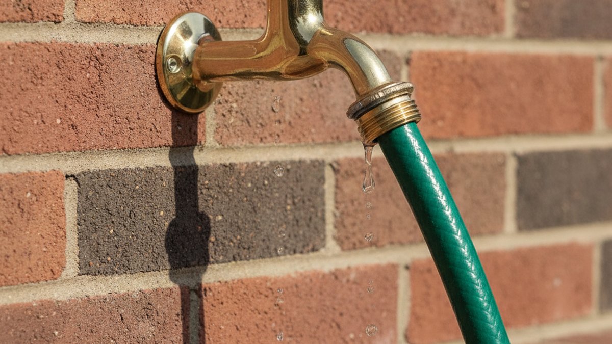 garden hose tap not working