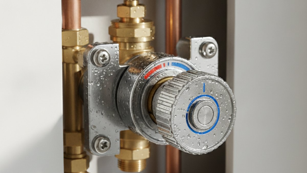 how to change shower thermostatic valve