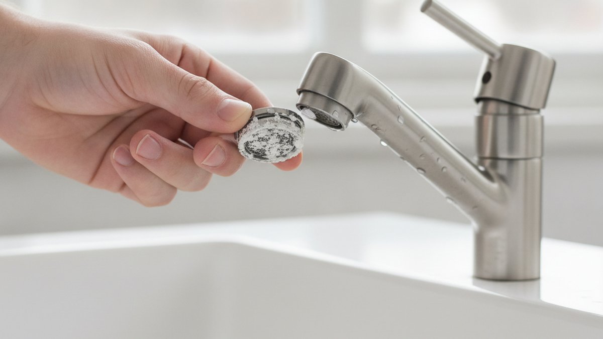 kitchen faucet low water pressure reddit