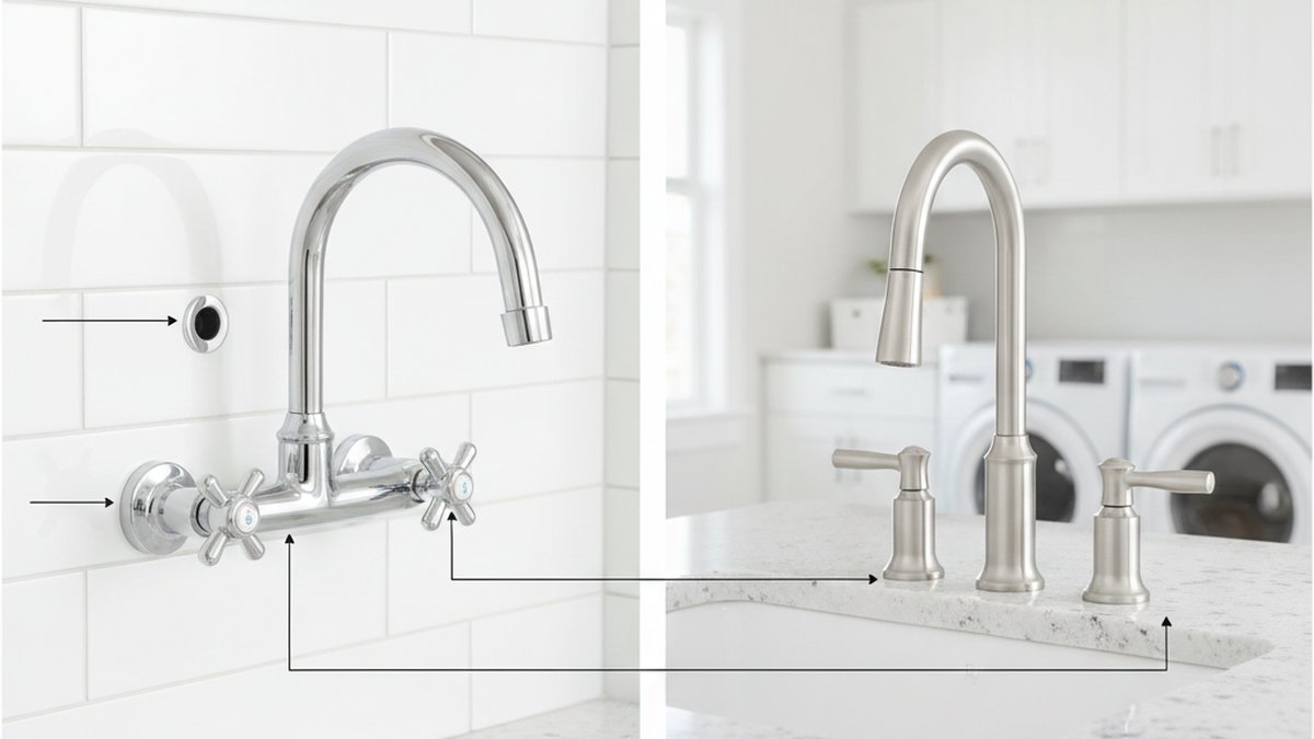 laundry faucet diagram