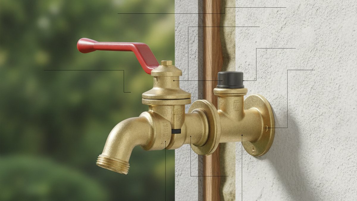 outdoor faucet diagram